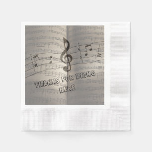 Line & Note Napkins