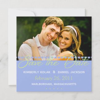 Line o' Hearts Save The Date
