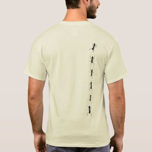 LIne of Ants T-Shirt (Back)