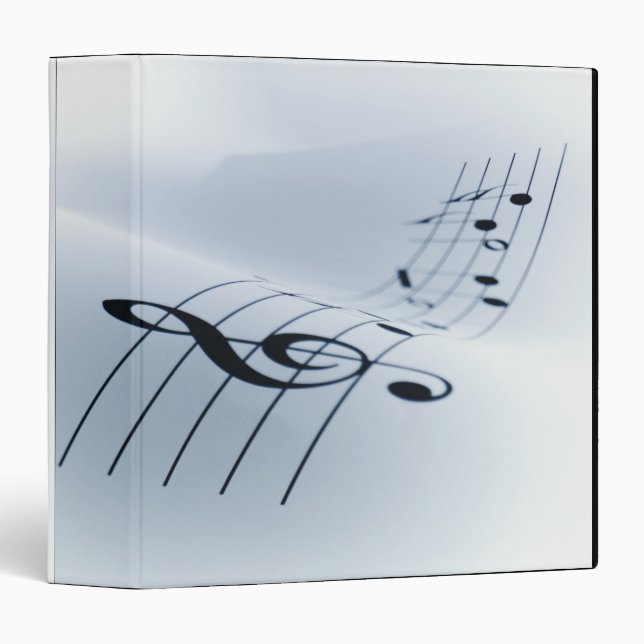 Line of Music 3 Ring Binder (Front/Spine)