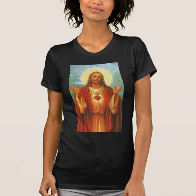 Line of Products Sacred Heart of Jesus T-Shirt (Front)