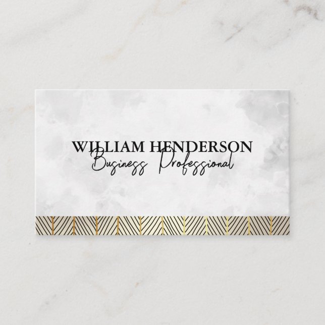 Line Pattern Trim | Texture Background  Business Card (Front)