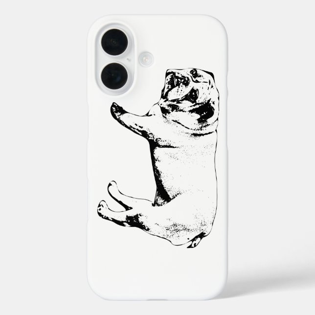 Line Study Bulldog Case (Back)