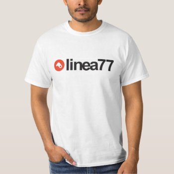 Linea 77 - Logo T-shirt by EaracheRecords at Zazzle