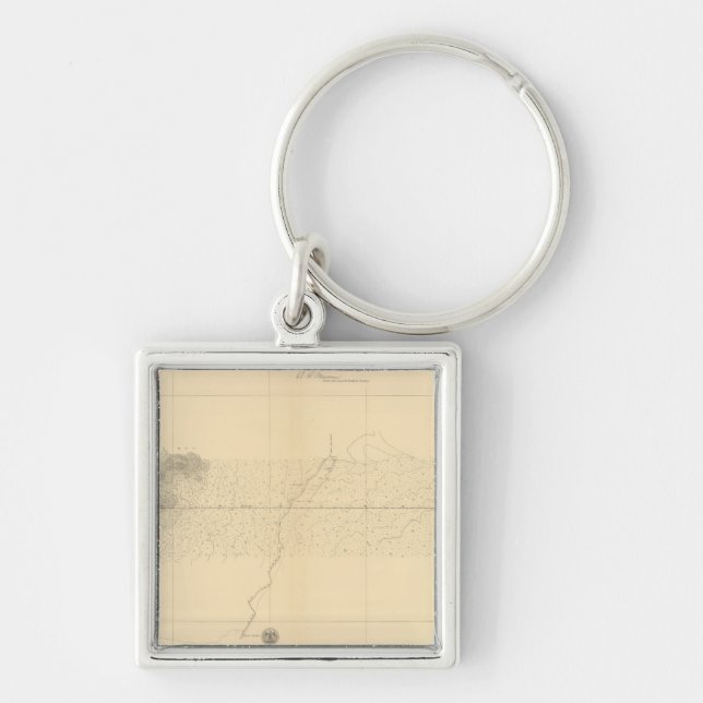 Linea Divisoria Entre Mexico 7 Keychain (Front)