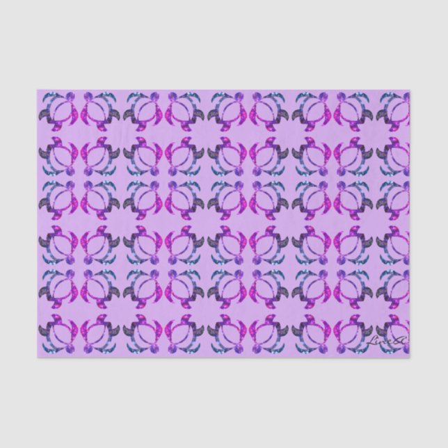 LineA Haze Honu Tissue Paper (Front)