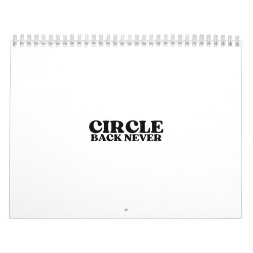Linear Architecture | Circle Back Never Visual  Calendar