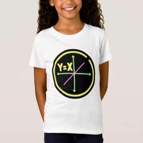 Linear Equation XY Algebra T_Shirt