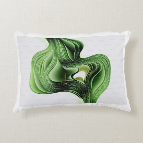 Linear Luxe Graphic Design Accent Pillow
