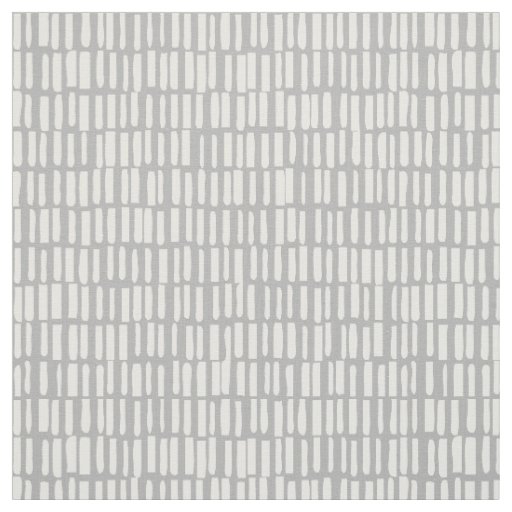 Linear, Modern Pattern - Sagamore - Grey Fabric