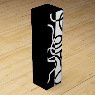 Linear Persuasion I: Abstract Black & White Wine Box