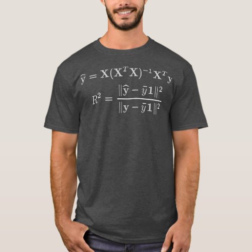 Linear Regression Fit  RSquared Statistics  Data T_Shirt