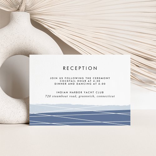 Lineation Reception Enclosure Card  Slate