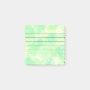 Lined 3x3 Watercolor Custom Post-it Notes