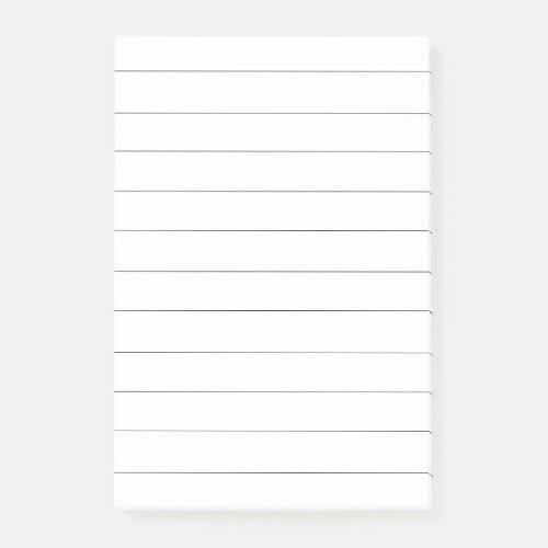 Lined black white to do list post_it notes