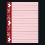 Lined Hearts Stationery<br><div class="desc">Lined Hearts Stationery</div>