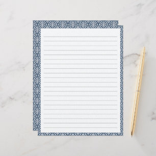 Lined Letter Writing Stationery Paper