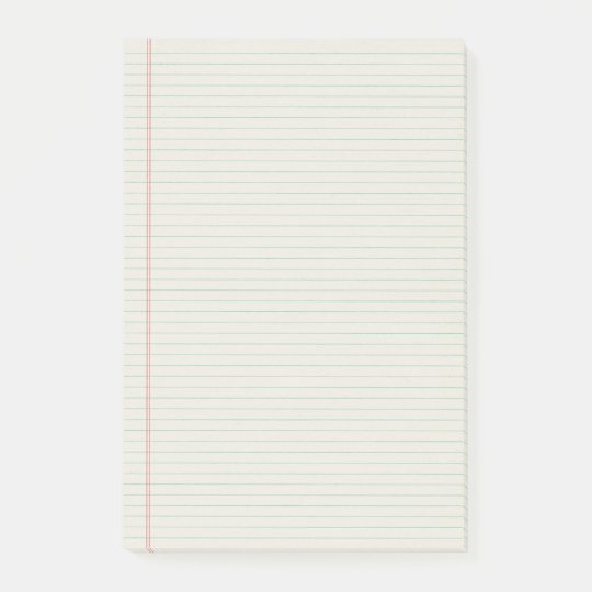 Lined Notebook Binder Paper Postit Notes