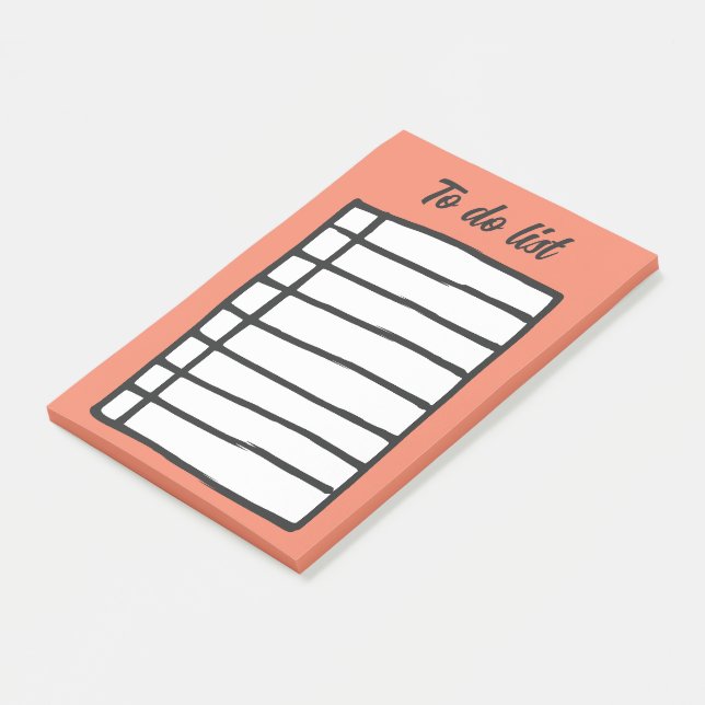 Lined notebook page post-it notes (Angled)