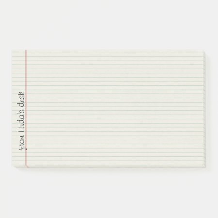 Lined Notebook Paper Extra Large Post-it Notes