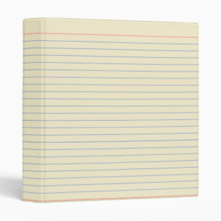 Lined Paper Binder