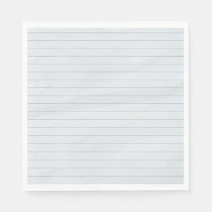 Lined Paper Napkins