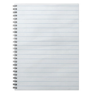Lined Paper Notebook