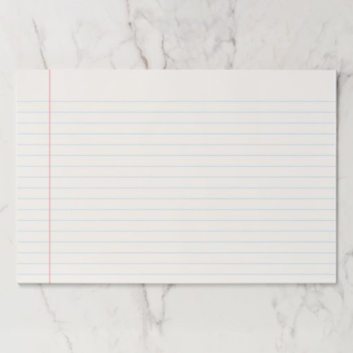Lined Paper Pad Zazzle