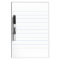 Lined Paper Styled Dry-Erase Board