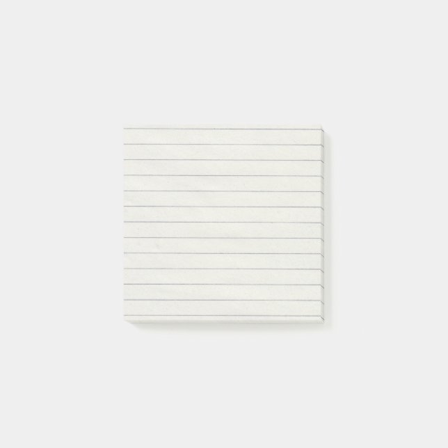 Lined post it notes (Front)