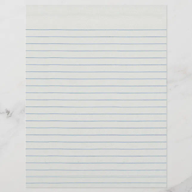 Lined School Paper Background | Zazzle