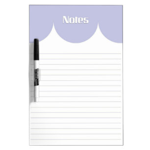 Lined Styled Note Paper Dry Erase Board