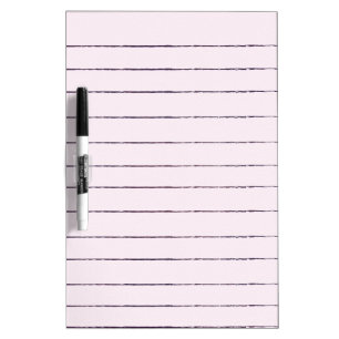 Lined Styled Note Paper Dry Erase Board