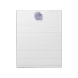 Lined Typewriter Personalized Custom Letterhead Notepad at Zazzle