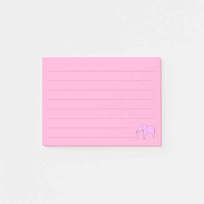 white lined post it notes