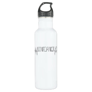 Linedance Line Dance Heartbeat Stainless Steel Water Bottle