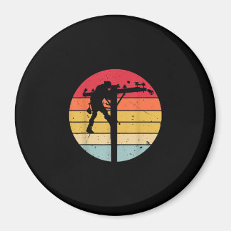 Lineman Electrician Gift Magnet
