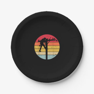 Lineman Electrician Gift Paper Plates