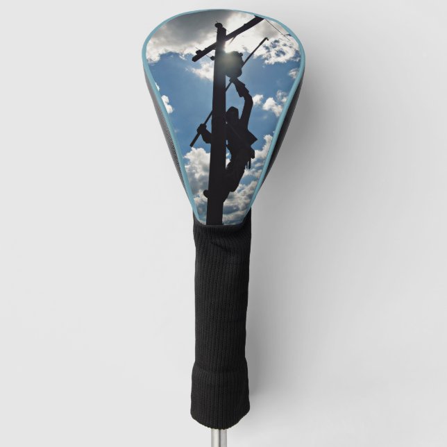 Lineman Golf Head Cover (Front)