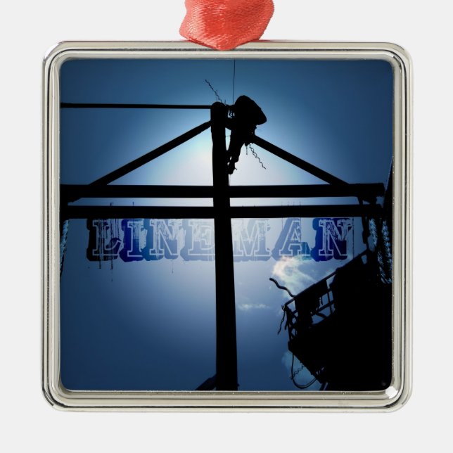 Lineman Ornament (Front)