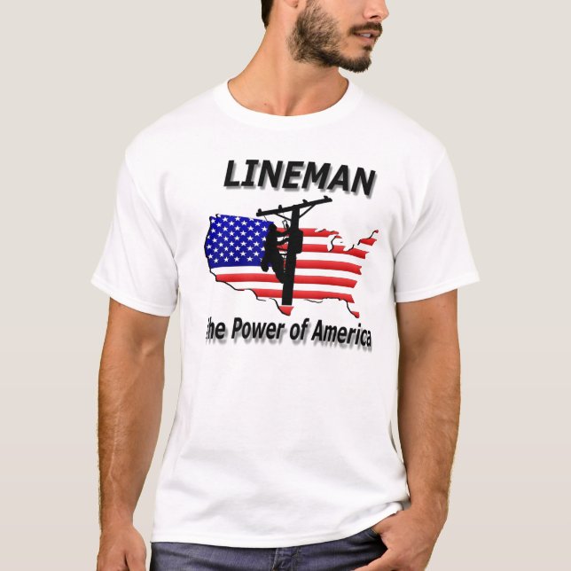 LINEMAN Power T-Shirt (Front)