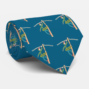Lineman Stickman Neck Tie