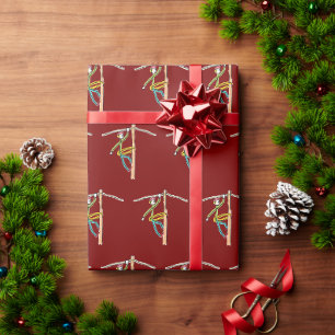 Lineman Stickman Wrapping Paper