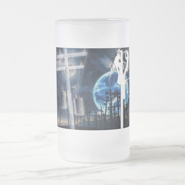 Lineman's Frosted Beer Mug (Center)