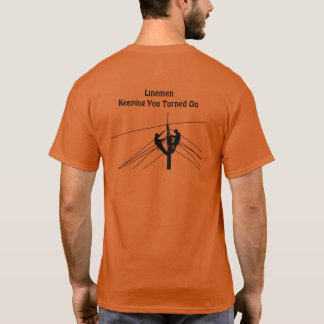 Linemen Turned On T-Shirt