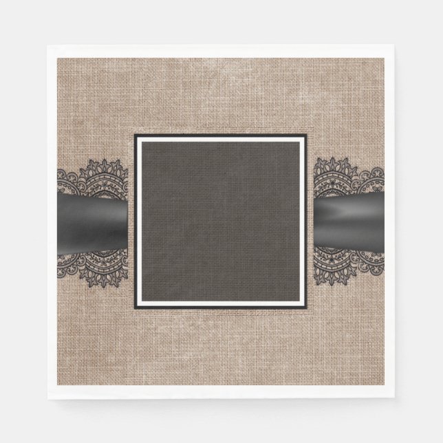 Linen and lace napkins (Front)