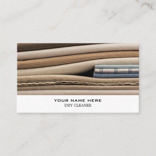 Linen Bedsheets Dry Cleaners Cleaning Service Business Card