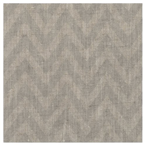 Linen Beige Modern Chevron Stripes Fabric