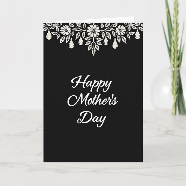 Linen Best Mom Ever Card (Front)