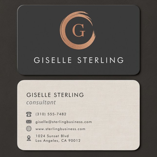 Linen Business Card (Creator Uploaded)